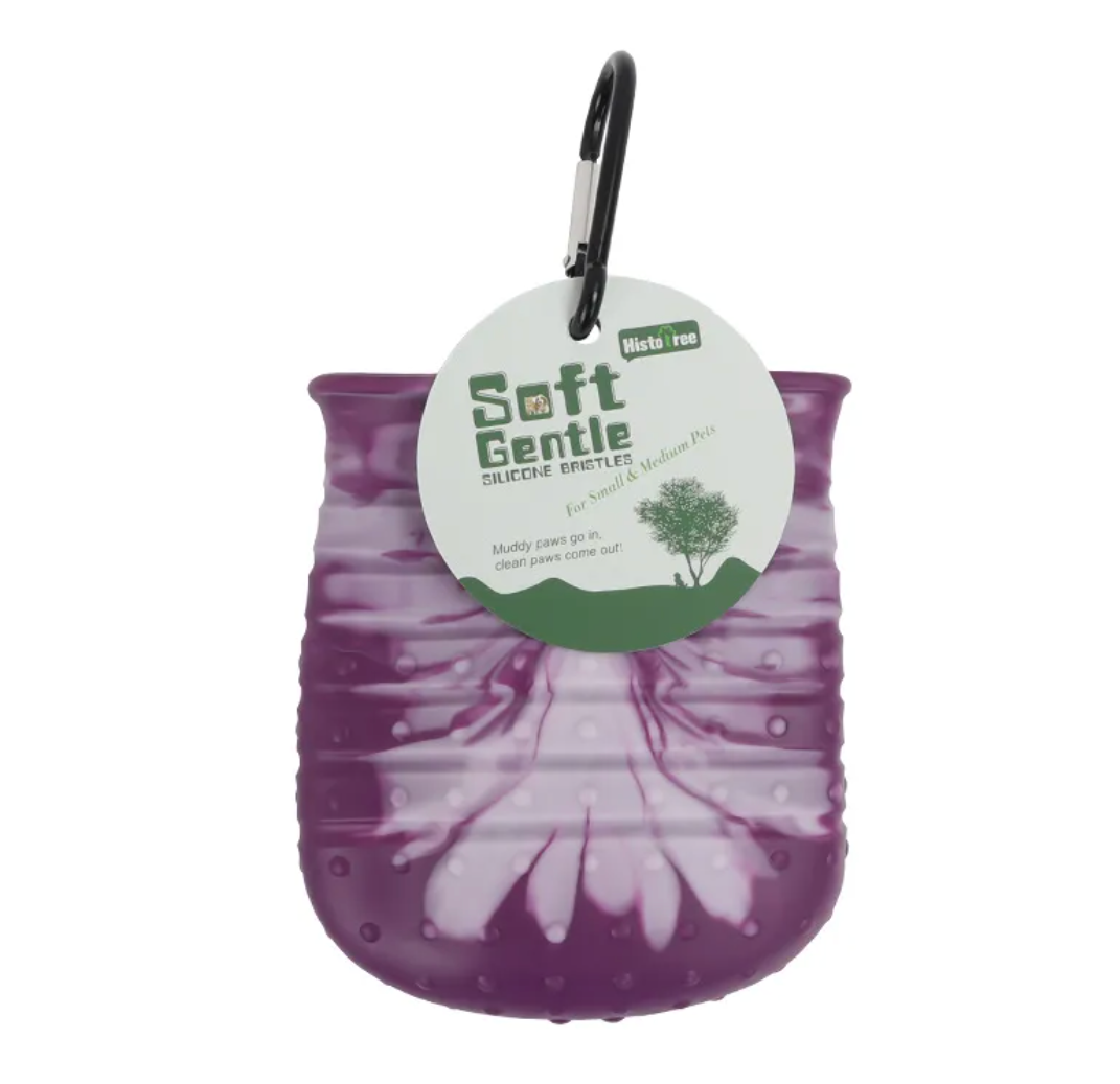 2 In 1 Soft Paw Cleaner Brush Cup