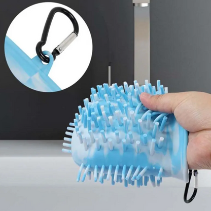 2 In 1 Soft Paw Cleaner Brush Cup